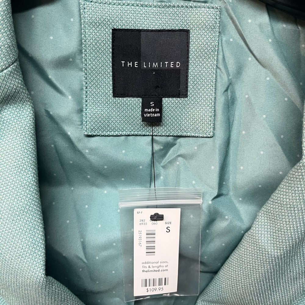 The Limited Seafoam Green Blazer. Small - Picture 3 of 4